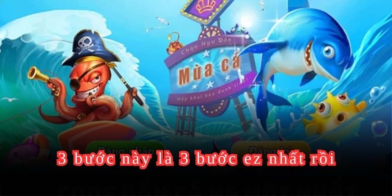 3 bước này là 3 bước ez nhất rồi